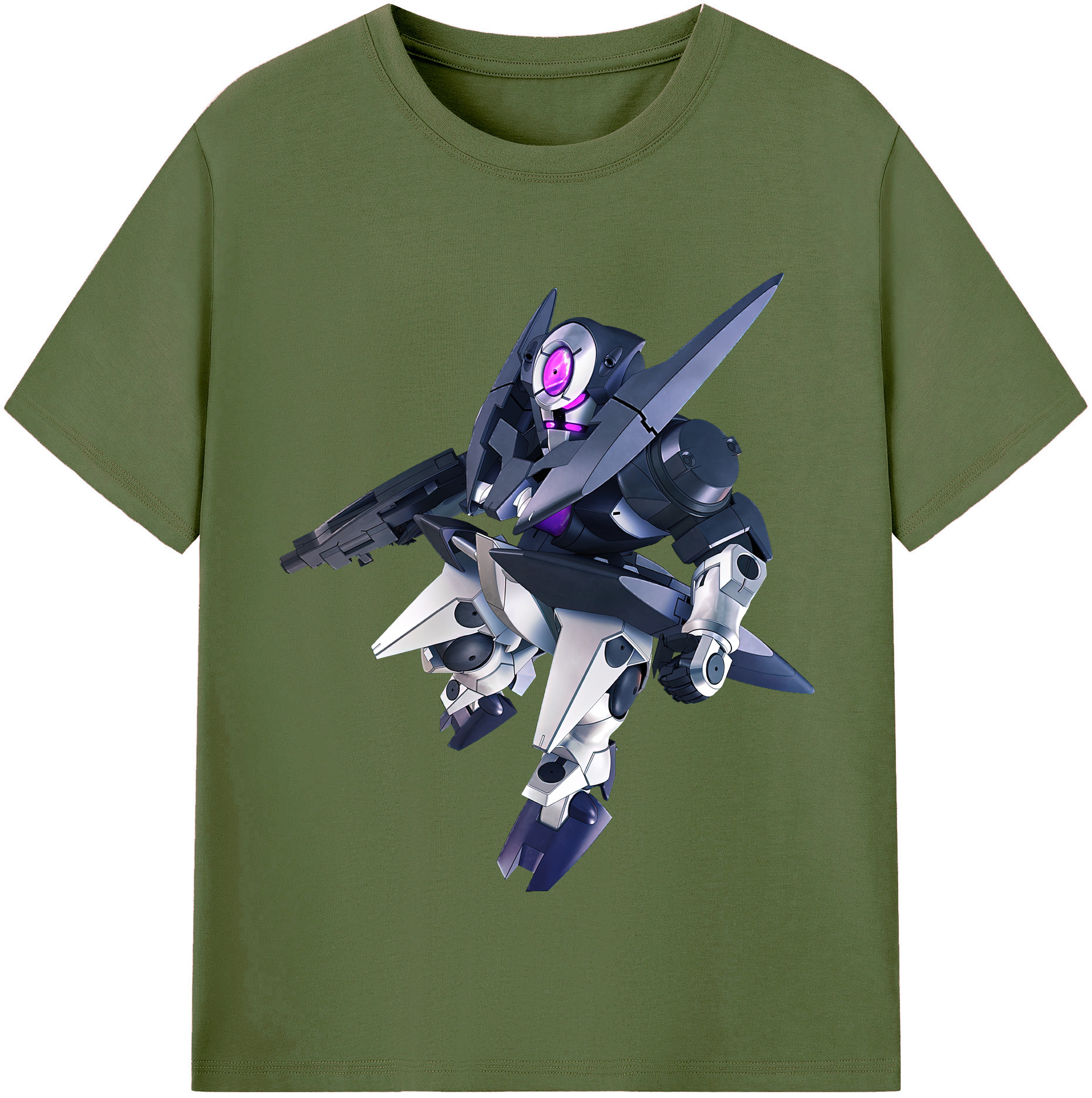（画像用） 機動戦士ガンダム Mobile Suit Gundam 綿100％半袖Tシャツ（フロントプリント）